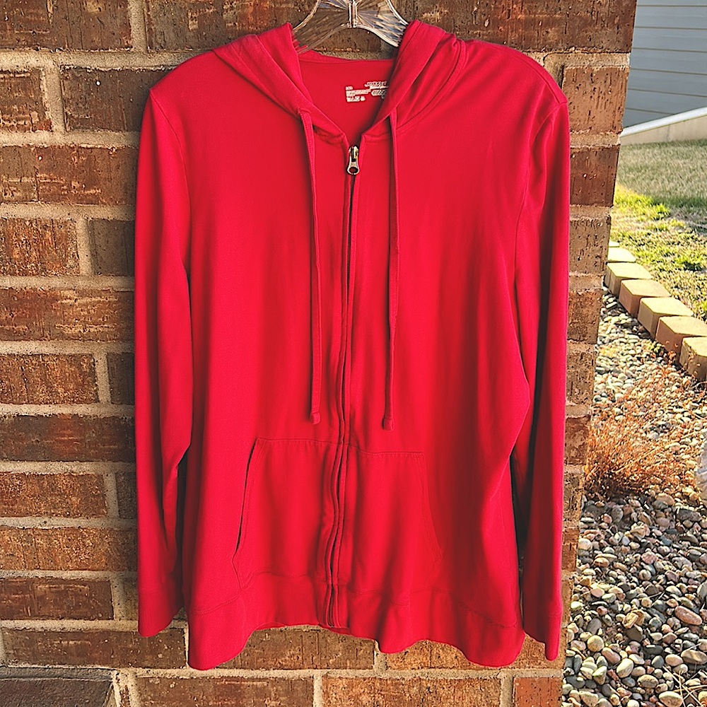 Jockey 🏇 Person 2 Person Ladies Large dark fushia zip up jacket 🧥